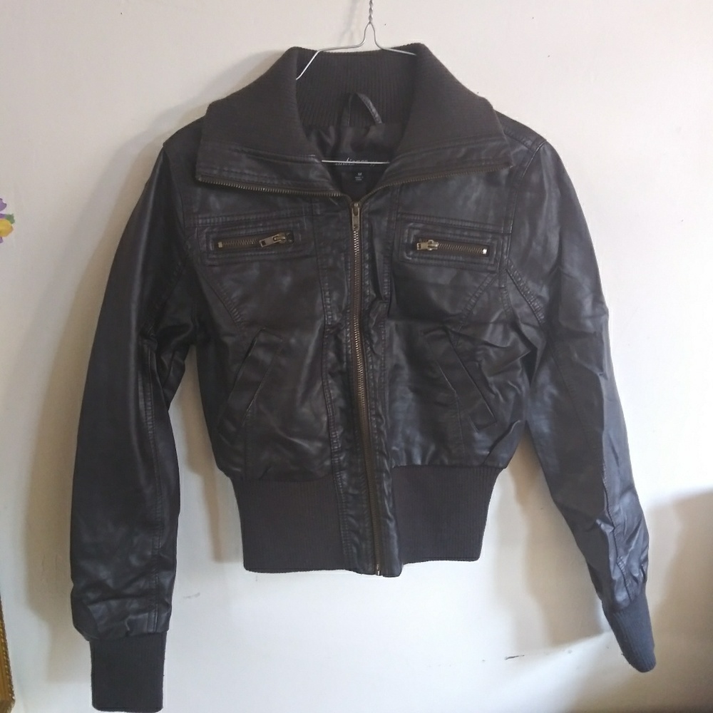 Leather jacket